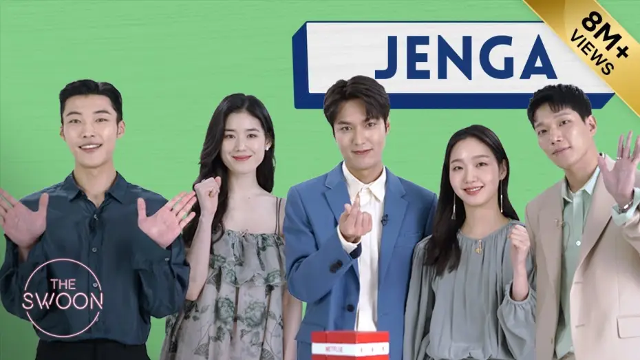 Видео к сериалу Король: Правитель вечности — Lee Min-ho, Kim Go-eun, Woo Do-hwan, Jung Eun-chae, and Kim Kyung-nam play Jenga [ENG SUB]