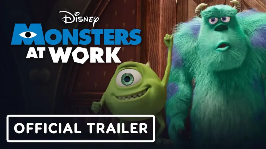 Видео к сериалу Монстры за работой — Monsters At Work - Official Trailer (2021) Billy Crystal, John Goodman
