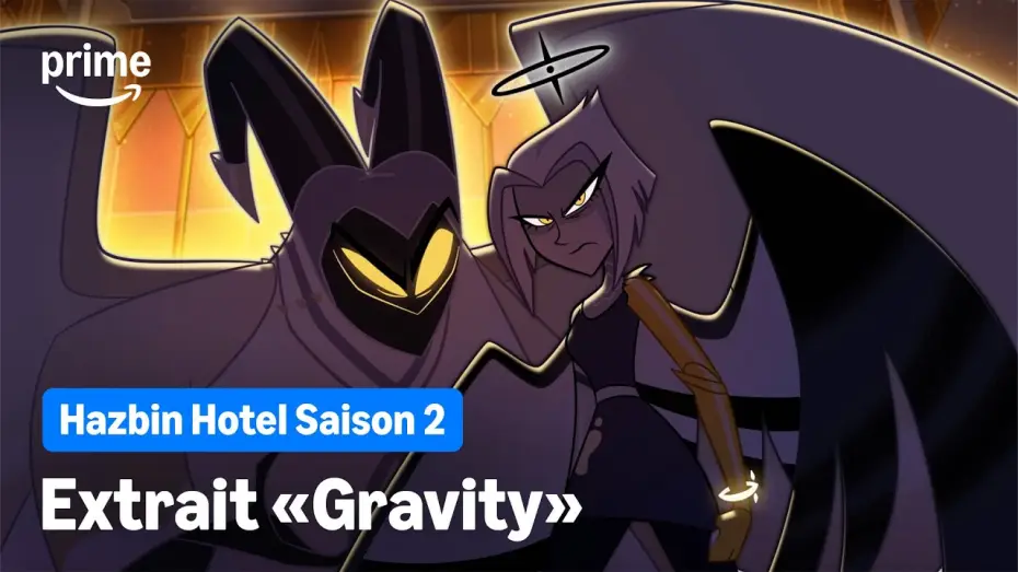 Видео к сериалу Отель Хазбин — Hazbin Hotel – Extrait "Gravity" de la saison 2 | Prime Video