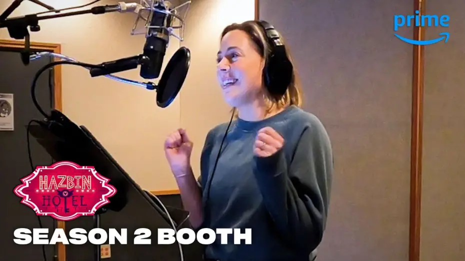 Видео к сериалу Отель Хазбин — Erika Henningsen in the Booth - Season 2