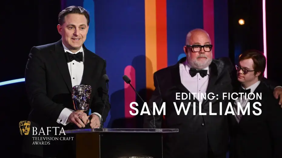 Видео к сериалу Медленные лошади — Sam Williams wins the Editing: Fiction BAFTA for Slow Horses | BAFTA TV Craft Awards 2024