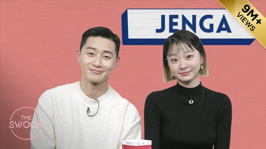 Видео к сериалу Вкус мести — Park Seo-jun and Kim Da-mi play Jenga [ENG SUB]