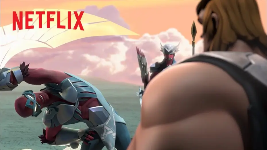 Видео к сериалу Хи-Мэн и Властелины Вселенной — Season 2 Preview - Race for Avion! | He-Man vs Stratos