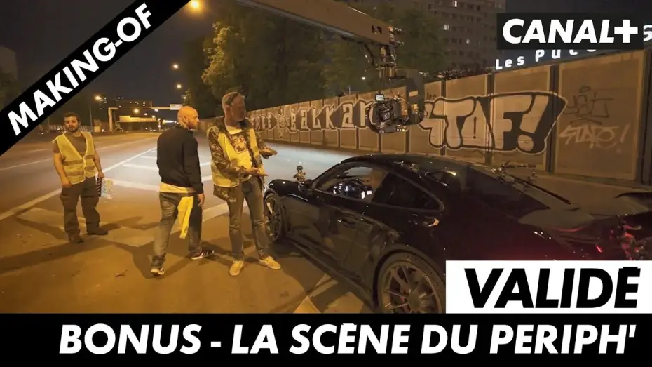Видео к сериалу До самого верха — Validé - La scène du périph' (bonus)