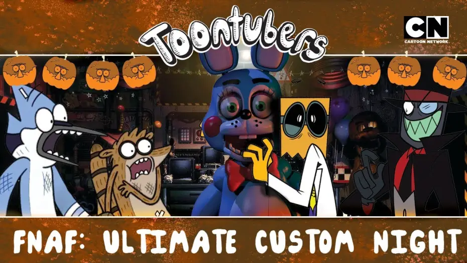 Видео к сериалу Villanos — FNAF: ULTIMATE BLACKHAT NIGHT! | Toontubers | #QuedateEnCasa