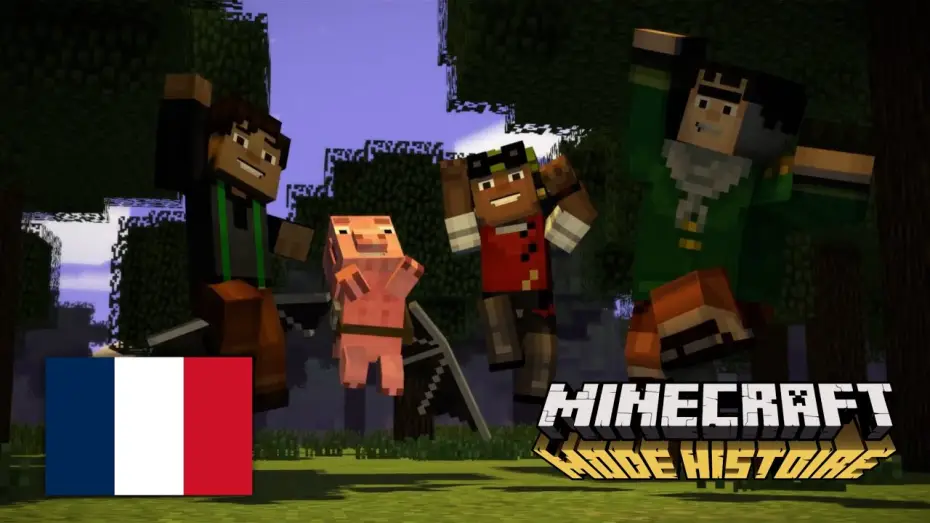 Видео к сериалу Minecraft: режим истории — MCSM Netflix Trailer | FRENCH/FRANÇAIS