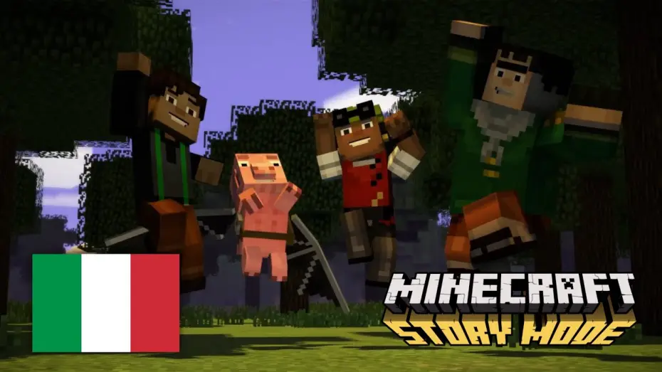 Видео к сериалу Minecraft: режим истории — MCSM Netflix Trailer | ITALIAN/ITALIANO