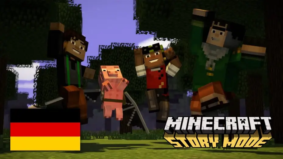 Видео к сериалу Minecraft: режим истории — MCSM Netflix Trailer | GERMAN/DEUTSCH