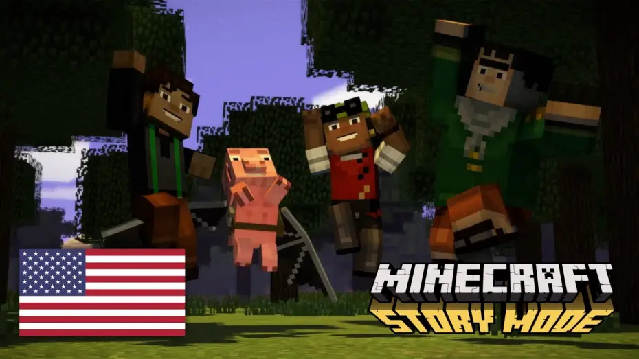 Видео к сериалу Minecraft: режим истории — Minecraft: Story Mode | Netflix Trailer - English