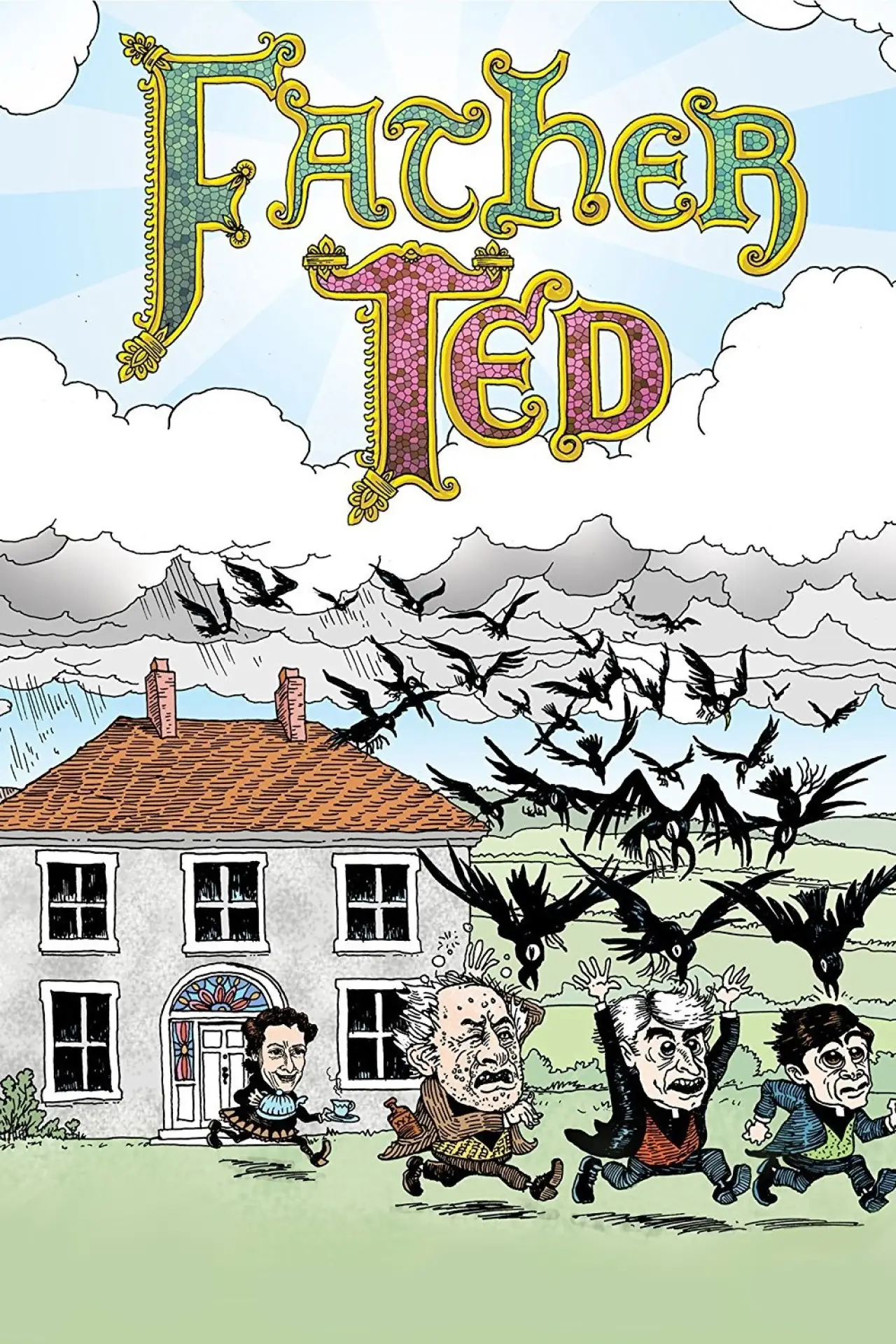 Постер к сериалу "Отец Тед"