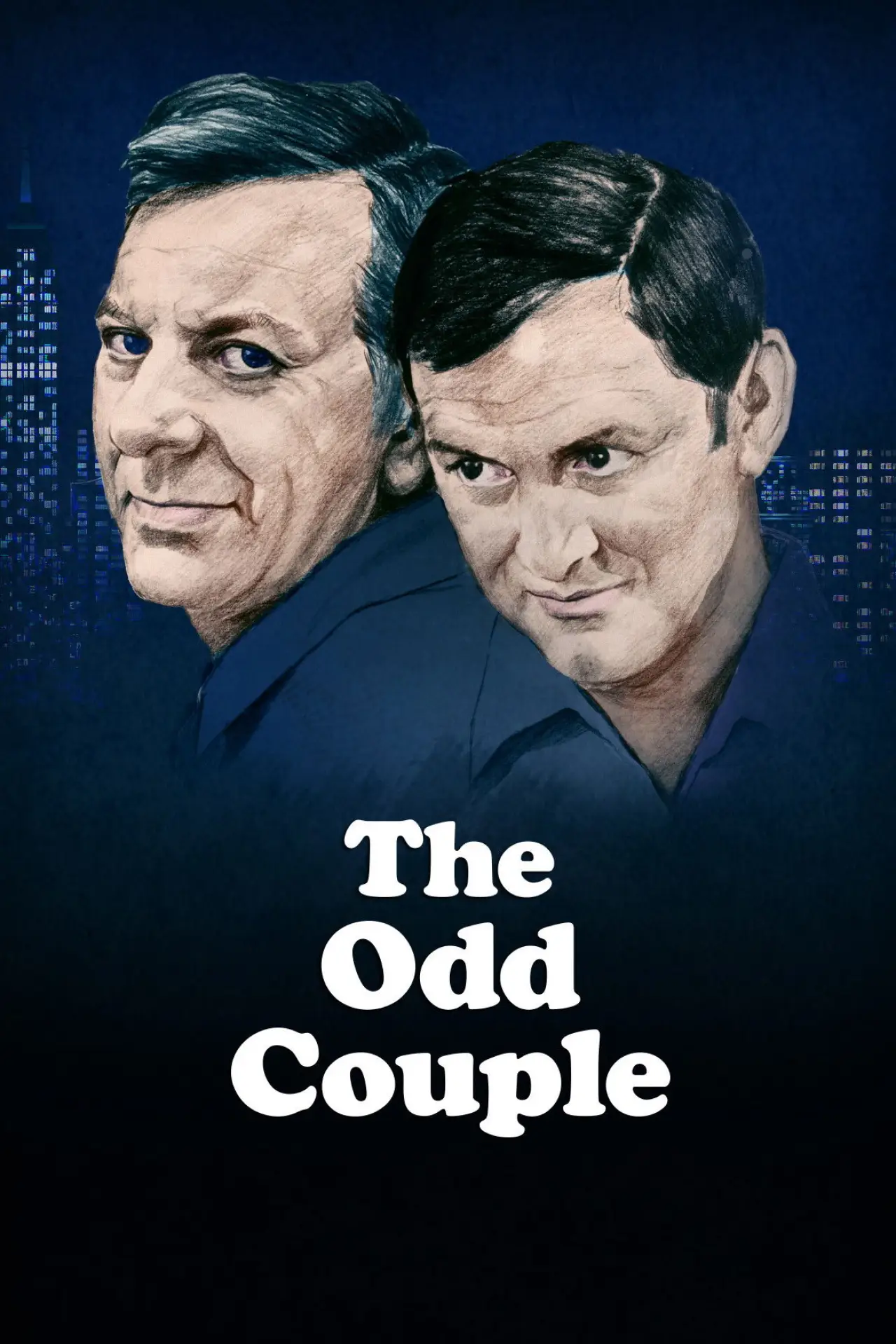 Постер к сериалу "Необычная пара"