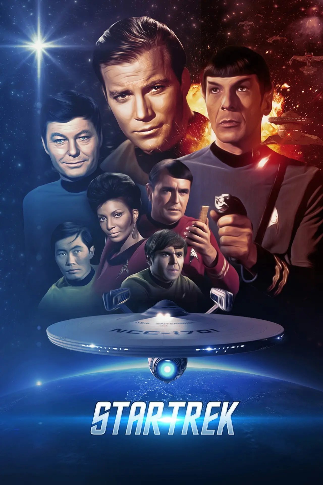 Постер к сериалу "Звездный путь"