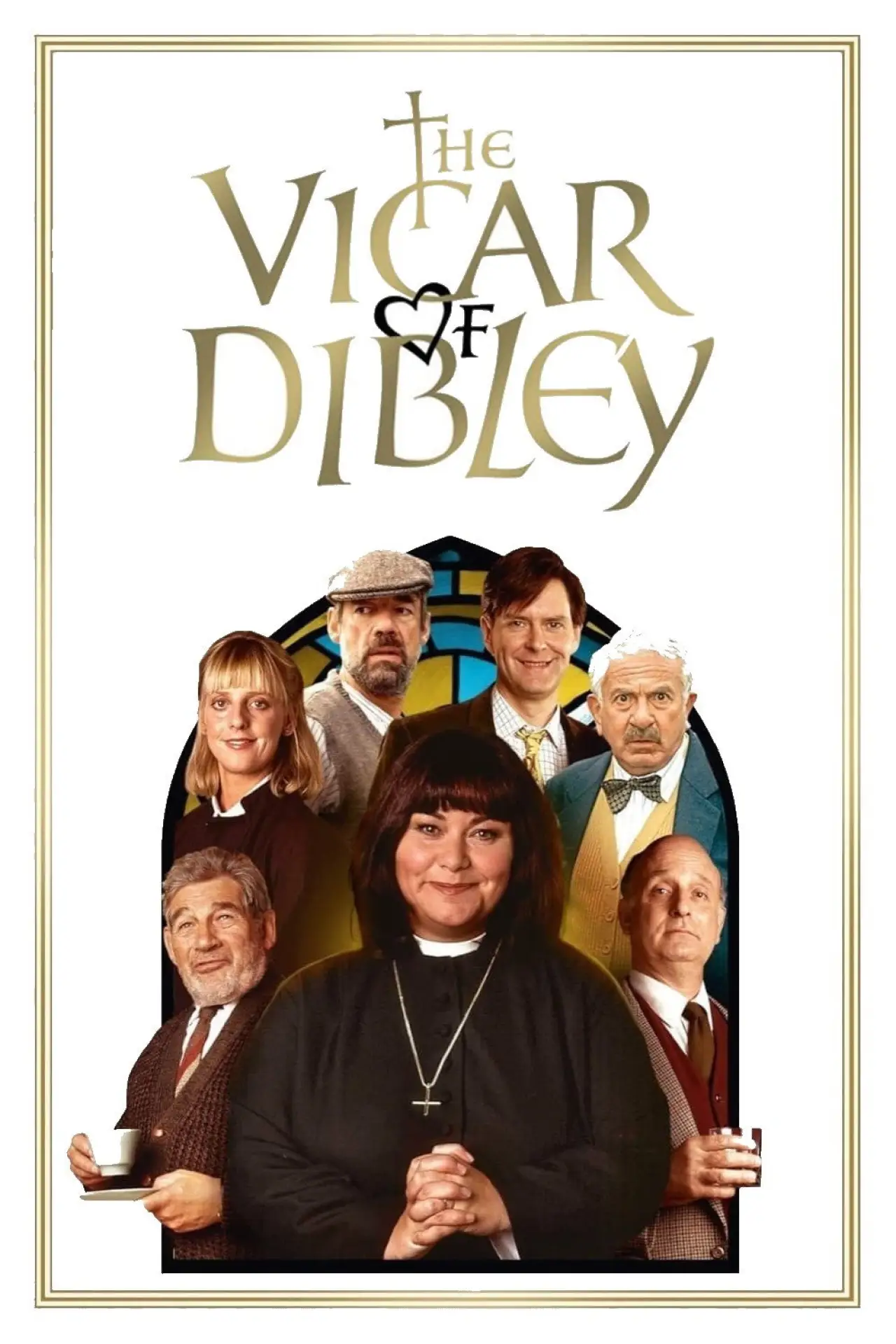 Постер к сериалу "Викарий из Дибли"