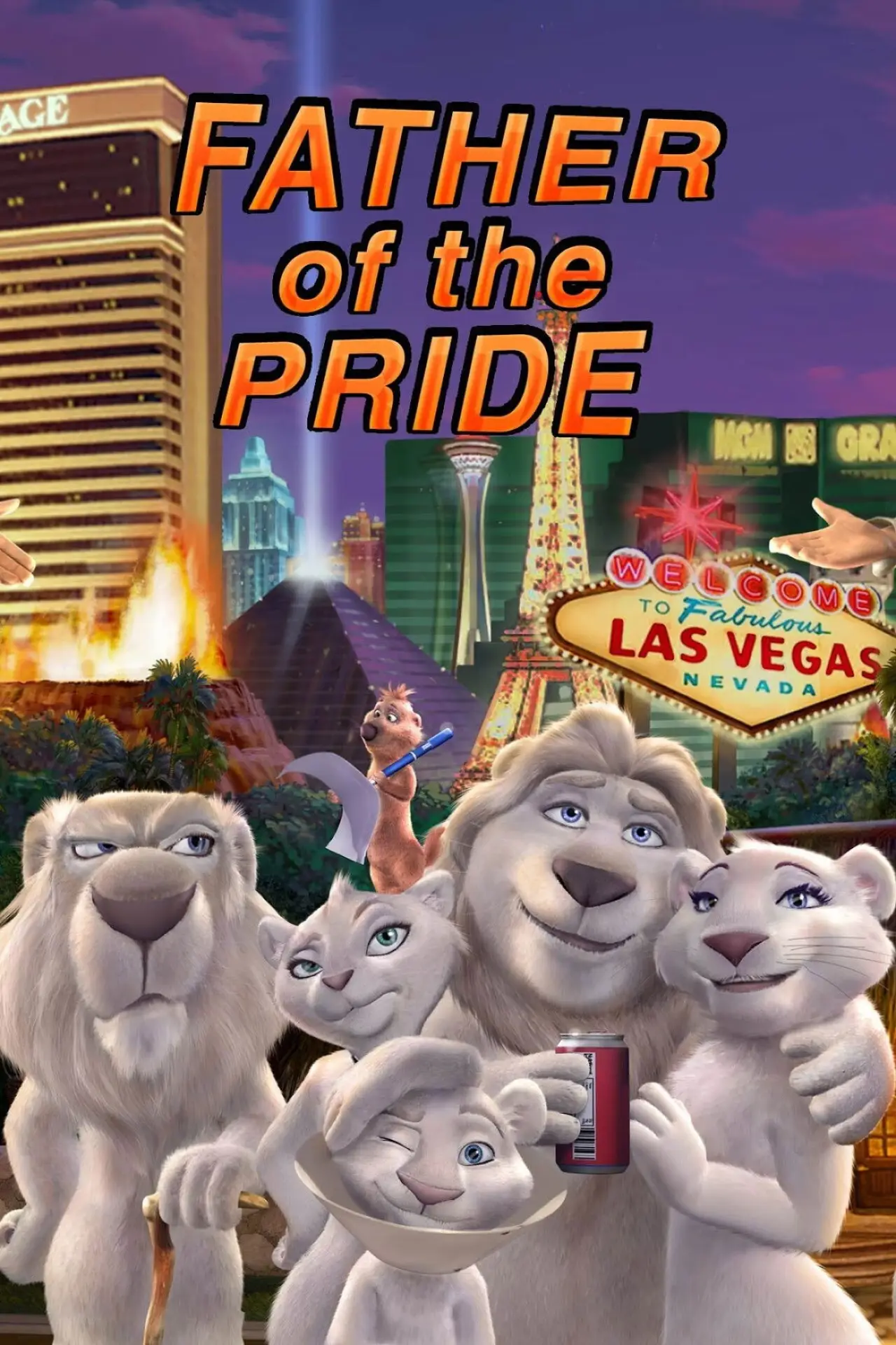 Постер к сериалу "Father of the Pride"