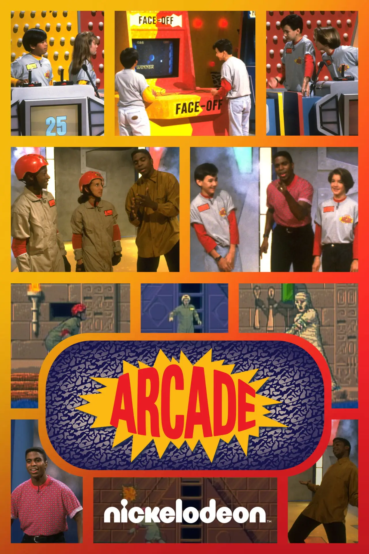 Постер к сериалу "Аркада Nickelodeon"