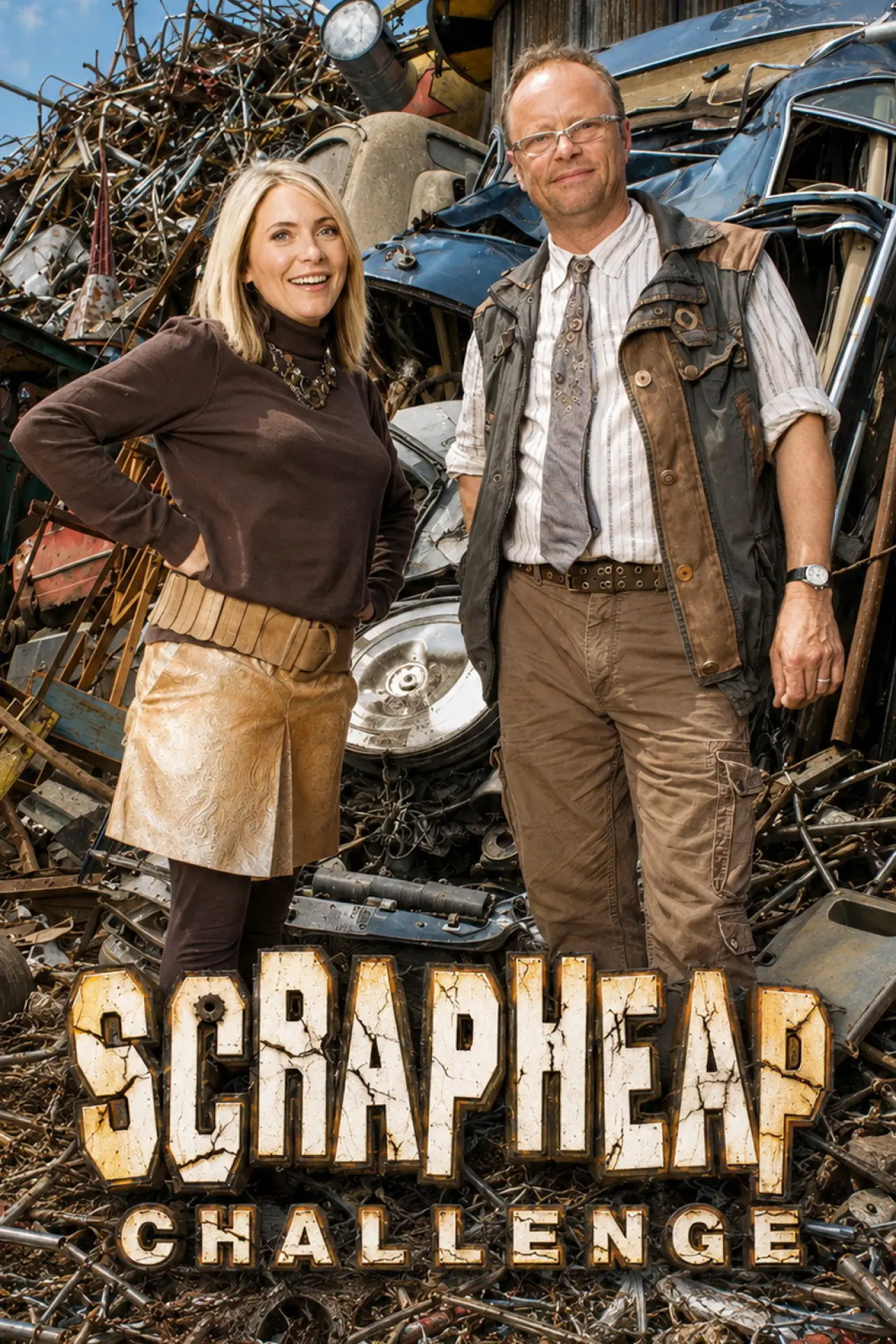 Постер к сериалу "Супервойны на свалке"