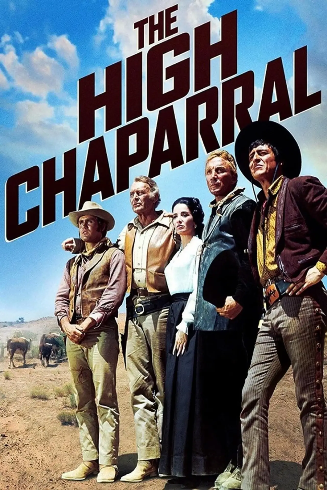 Постер к сериалу "Высокий Чапарраль"