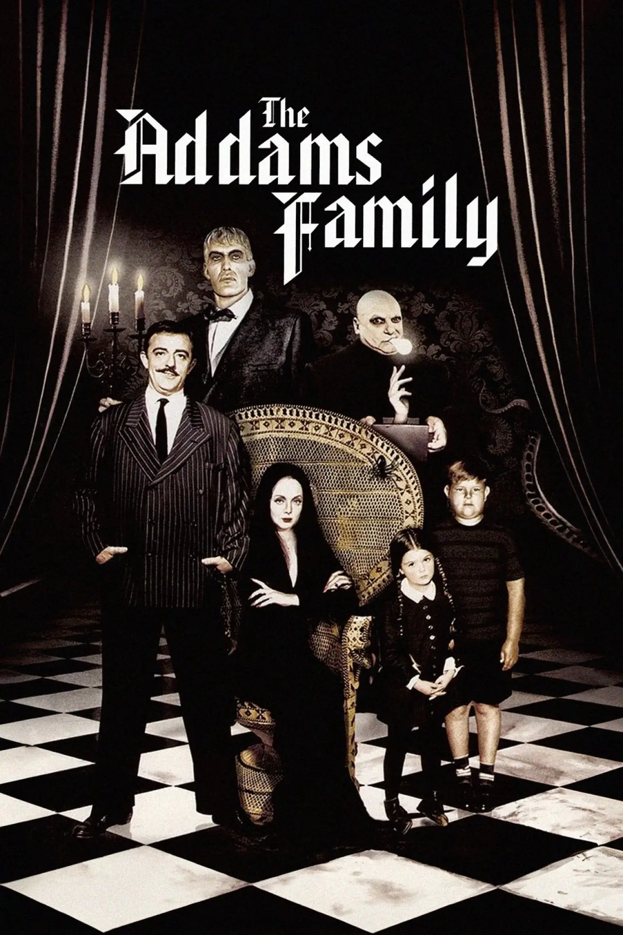 Постер к сериалу "Семейка Аддамс"
