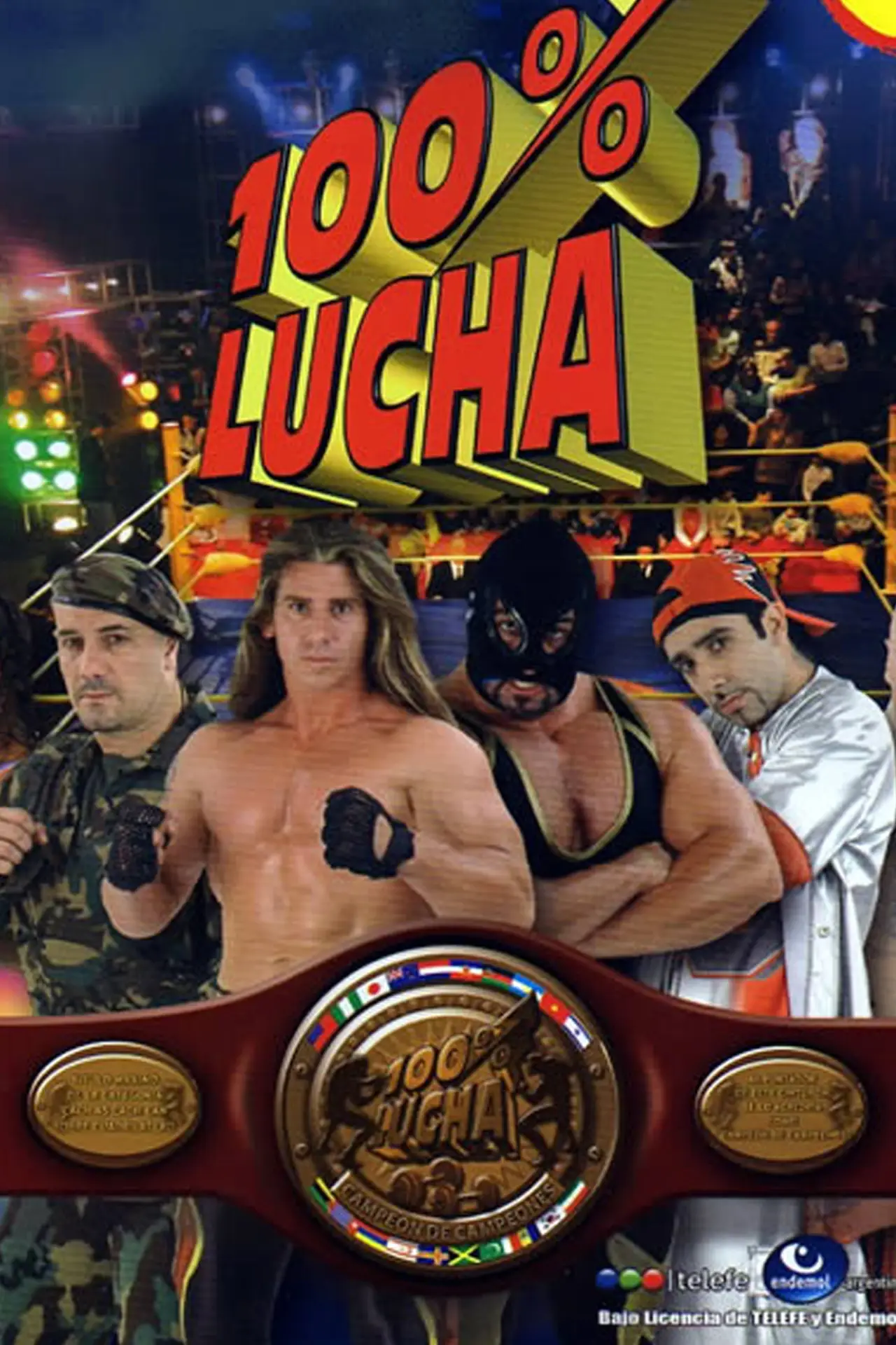 Постер к сериалу "100% Lucha"