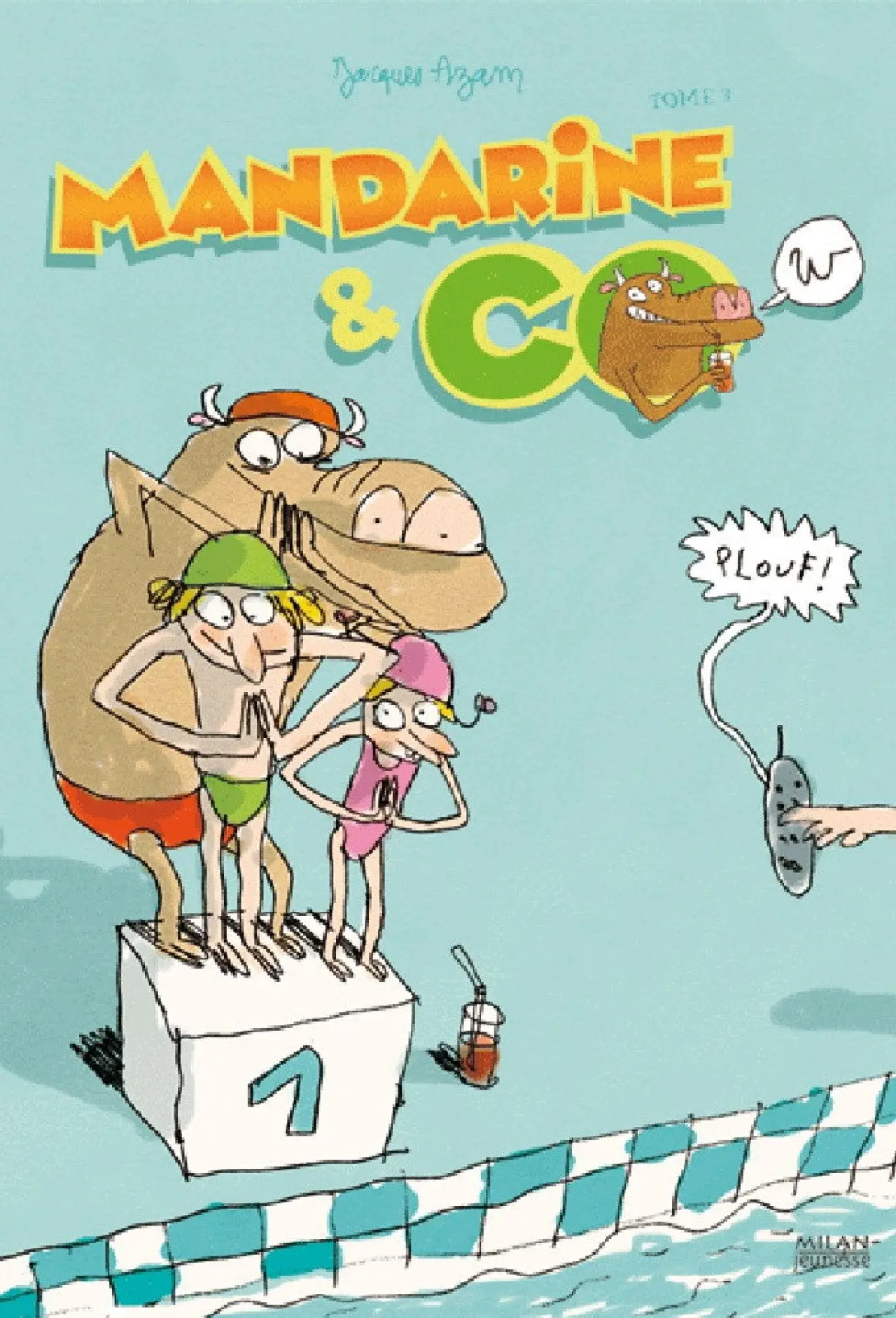 Постер к сериалу "Mandarine & Cow"