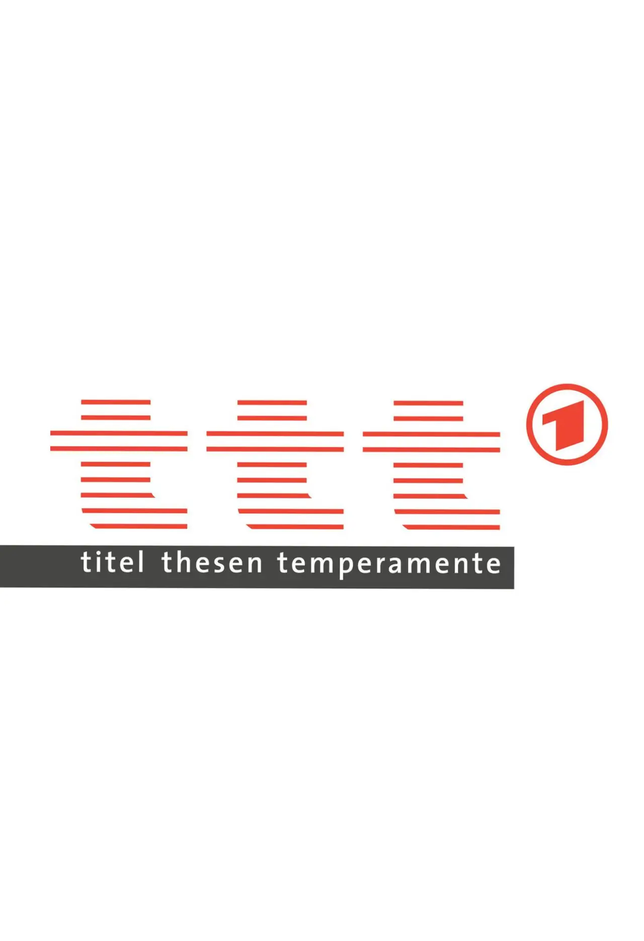 Постер к сериалу "Titel, Thesen, Temperamente"