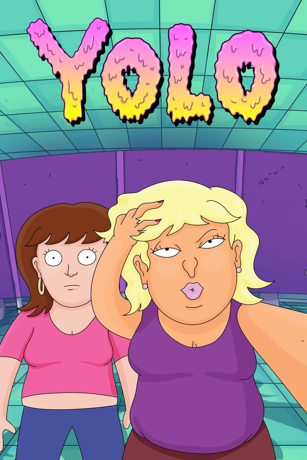 Постер к сериалу "YOLO: Кристальная фантазия"