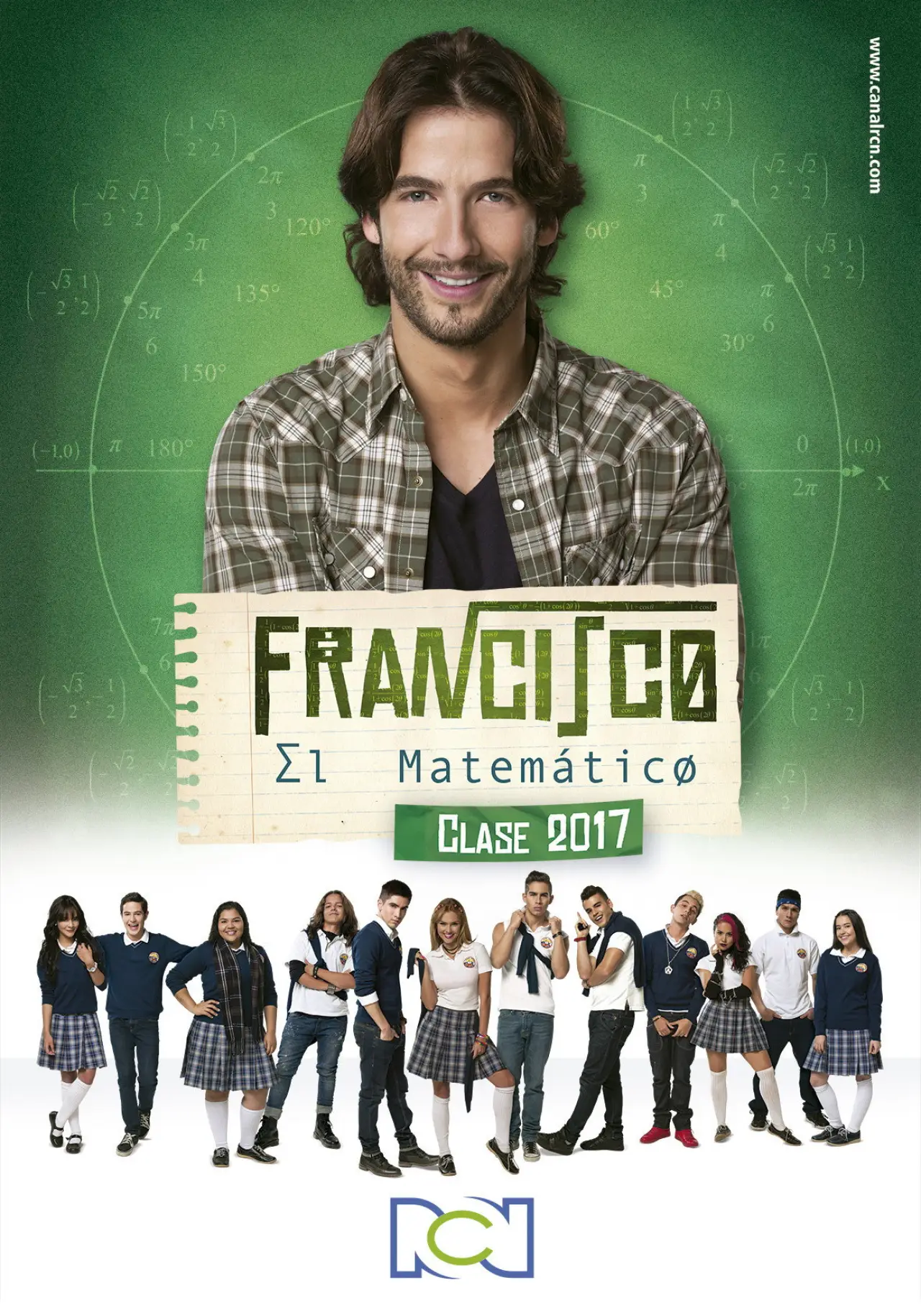 Постер к сериалу "Франсиско-математик: Класс 2017"