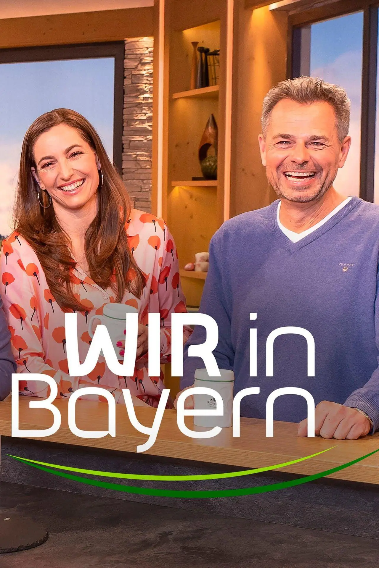 Постер к сериалу "Wir in Bayern"