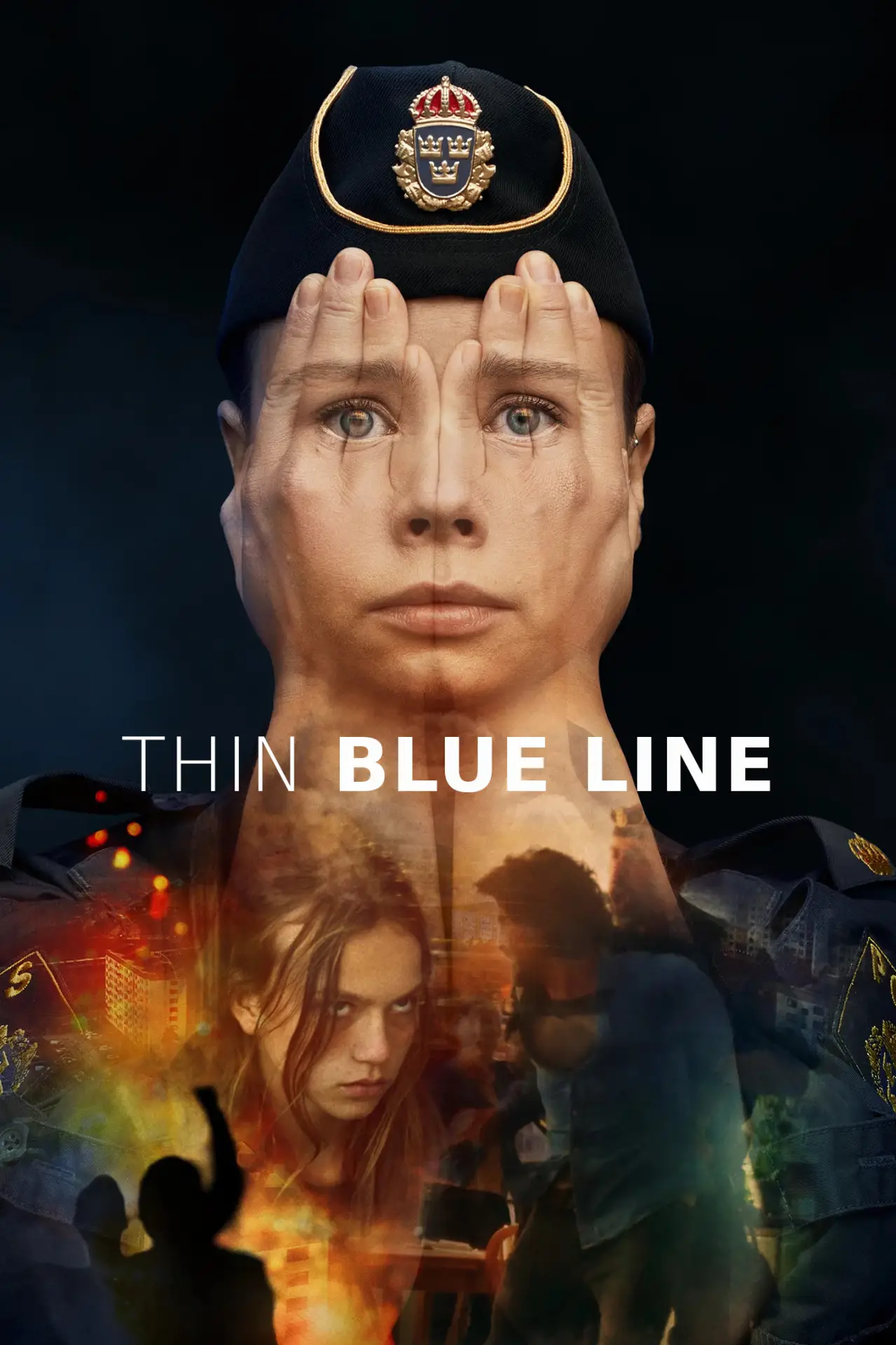 Постер к сериалу "Tunna blå linjen"