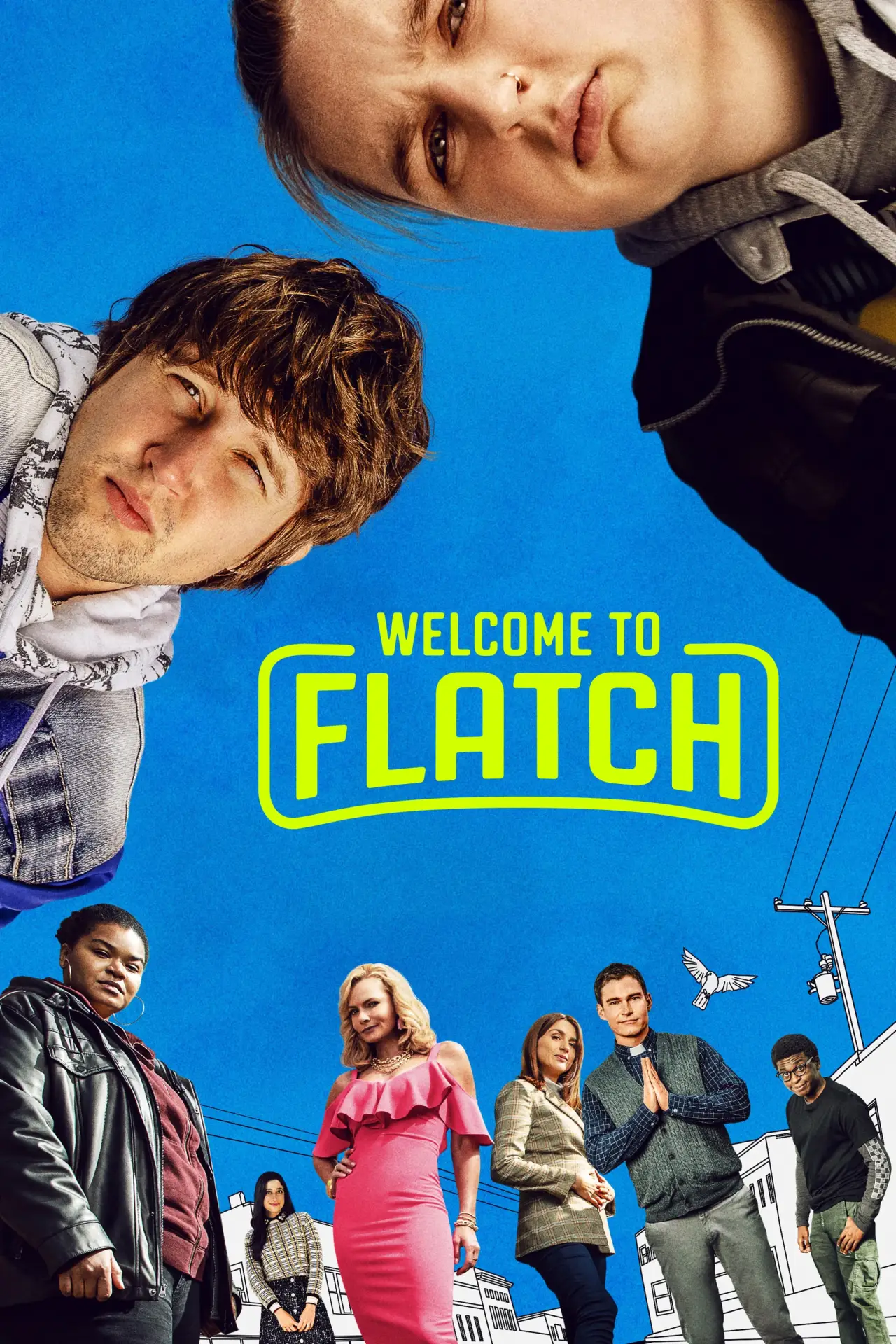 Постер к сериалу "Welcome to Flatch"