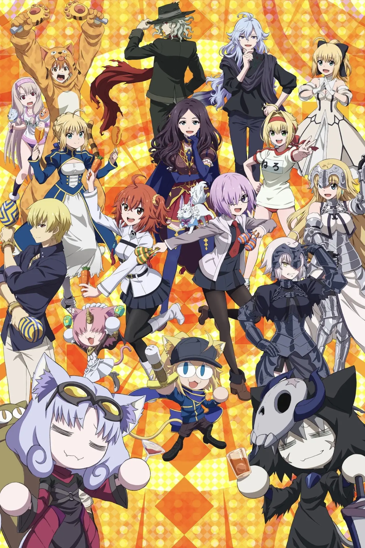 Постер к сериалу "Fate/Grand Carnival"
