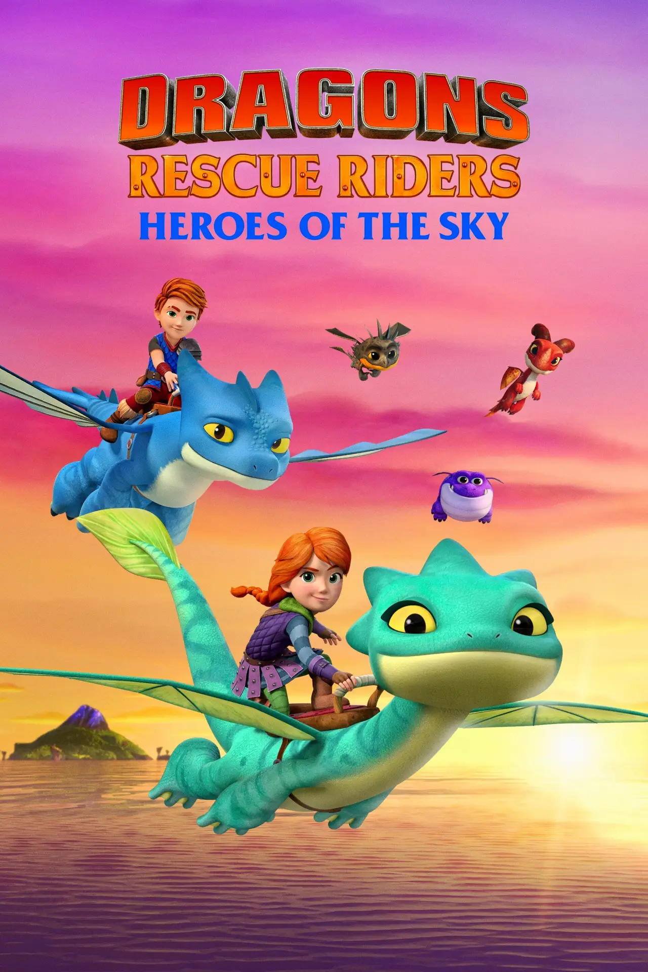 Постер к сериалу "Dragons Rescue Riders: Heroes of the Sky"