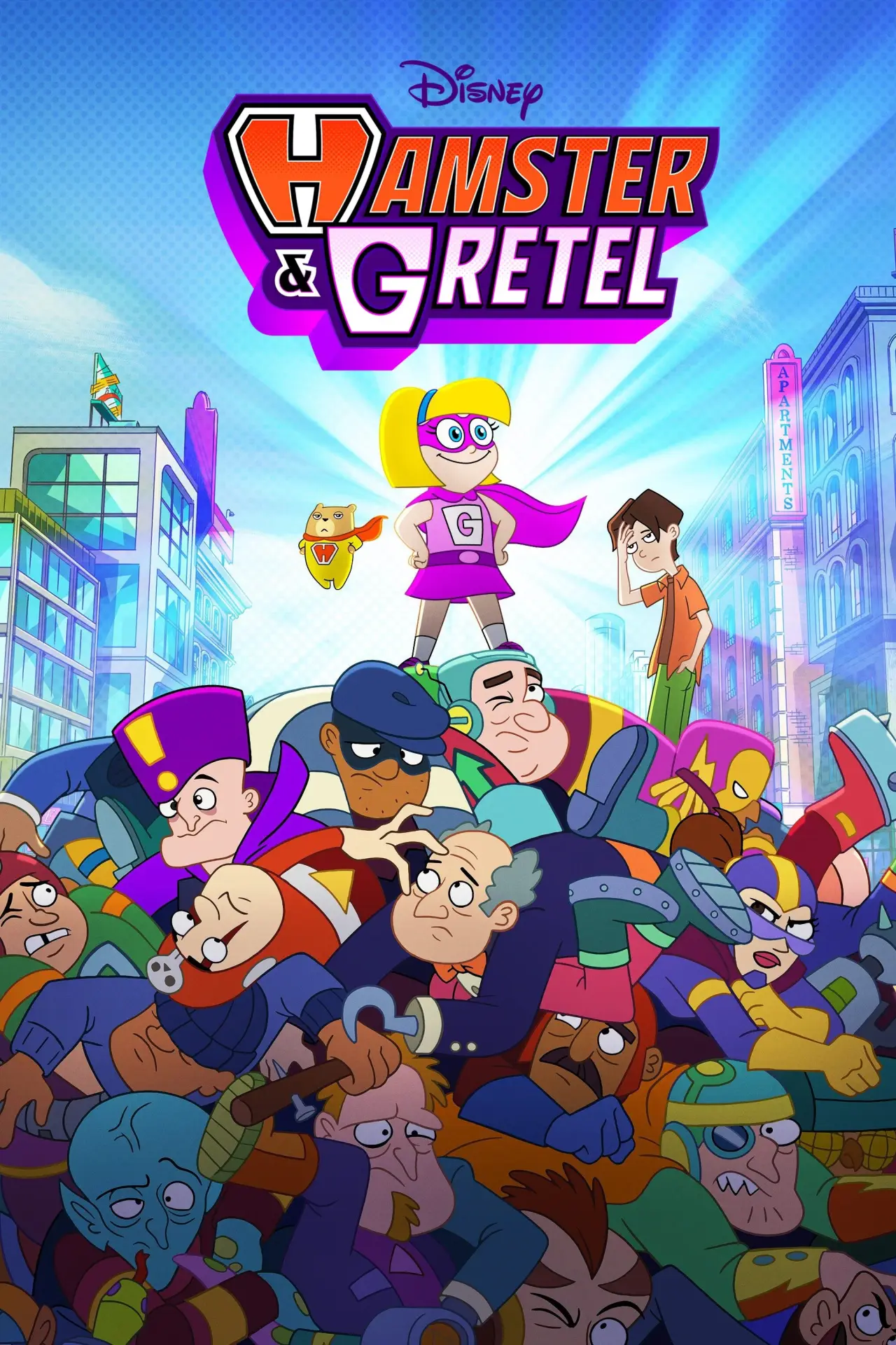 Постер к сериалу "Хомяк и Гретель"