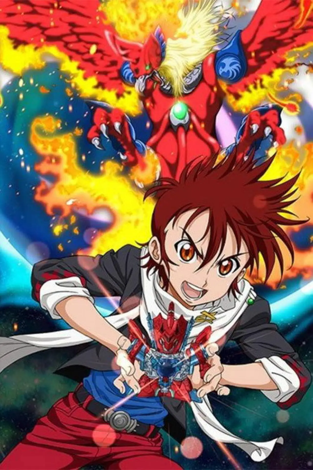 Постер к сериалу "クロスファイト ビーダマンeS"