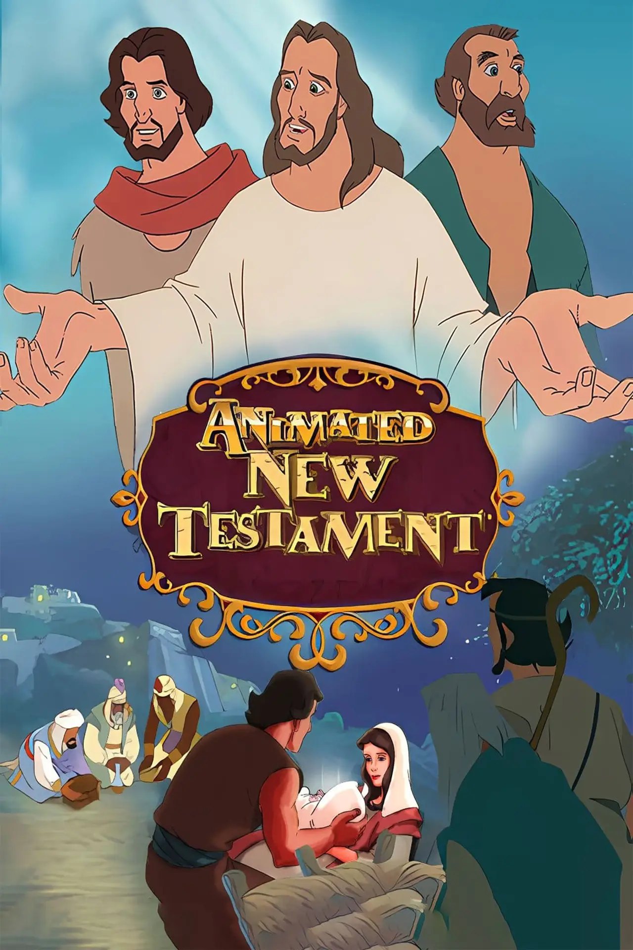 Постер к сериалу "Animated Stories from the New Testament"