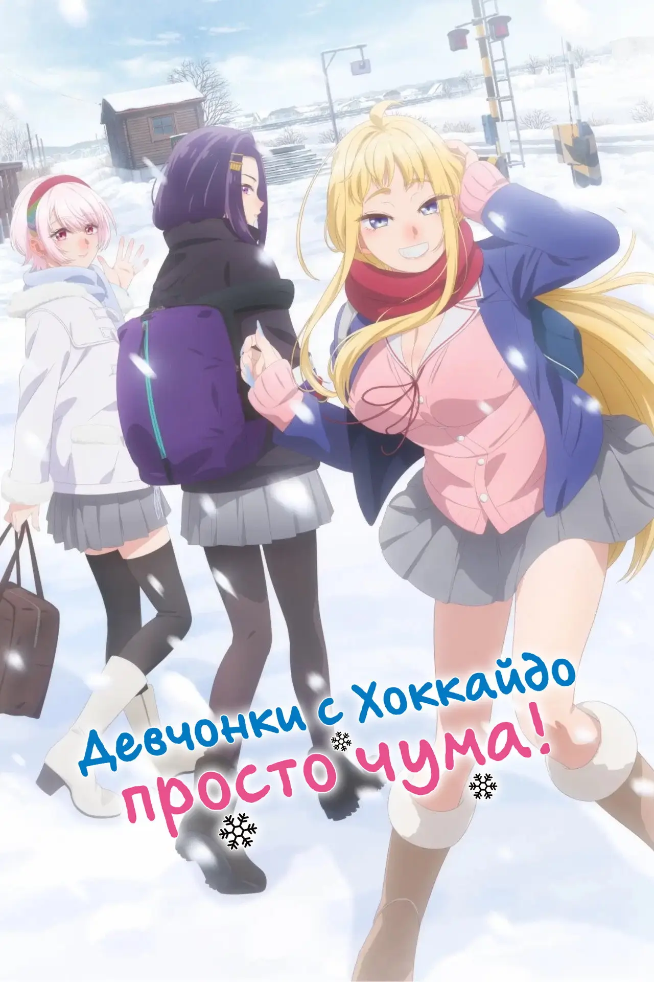 Постер к сериалу "Девчонки с Хоккайдо просто чума!"