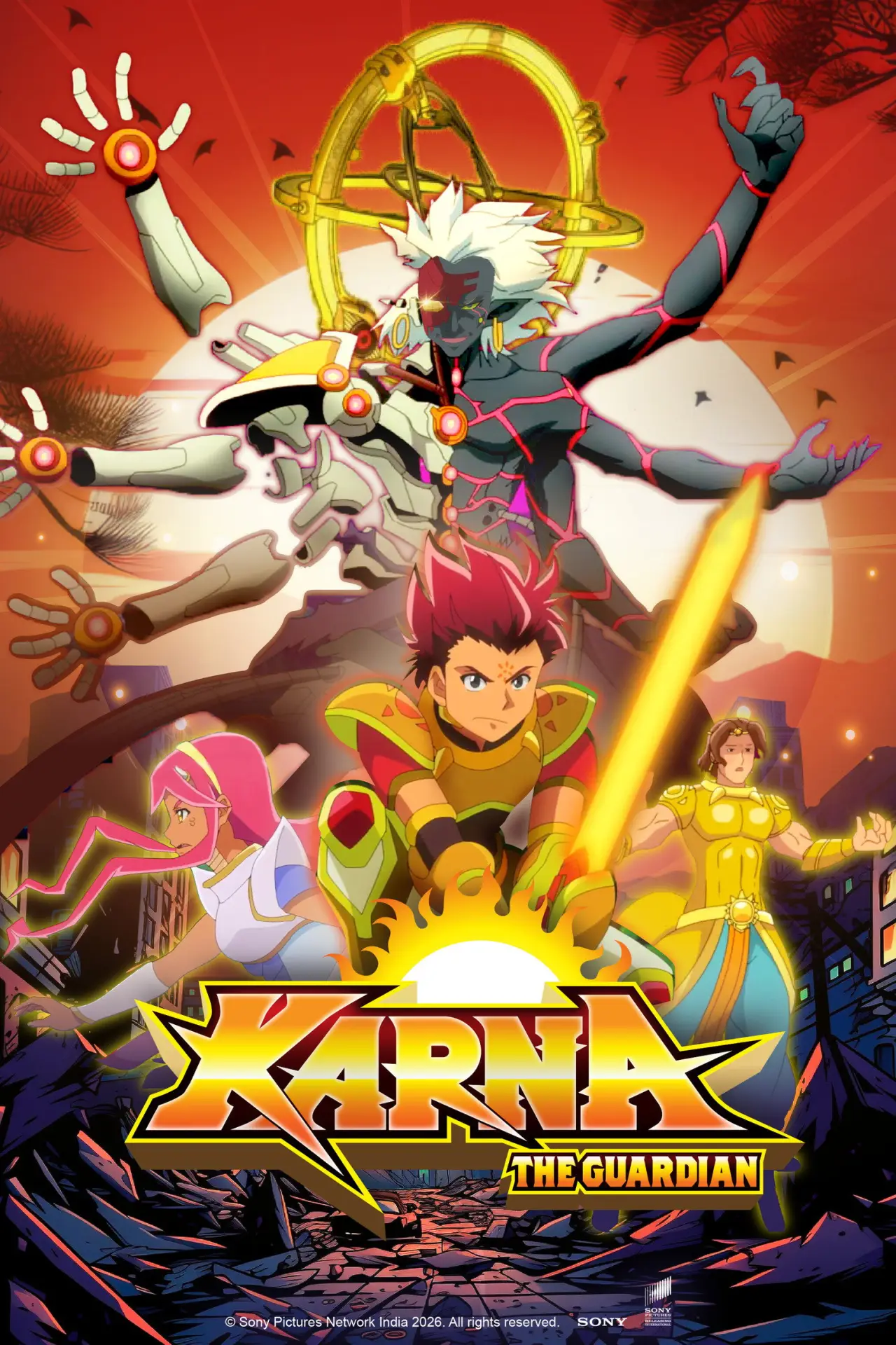 Постер к сериалу "Karna the Guardian"