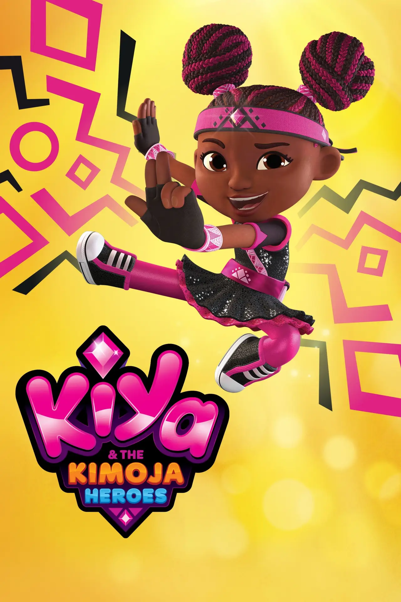 Постер к сериалу "Kiya & the Kimoja Heroes"