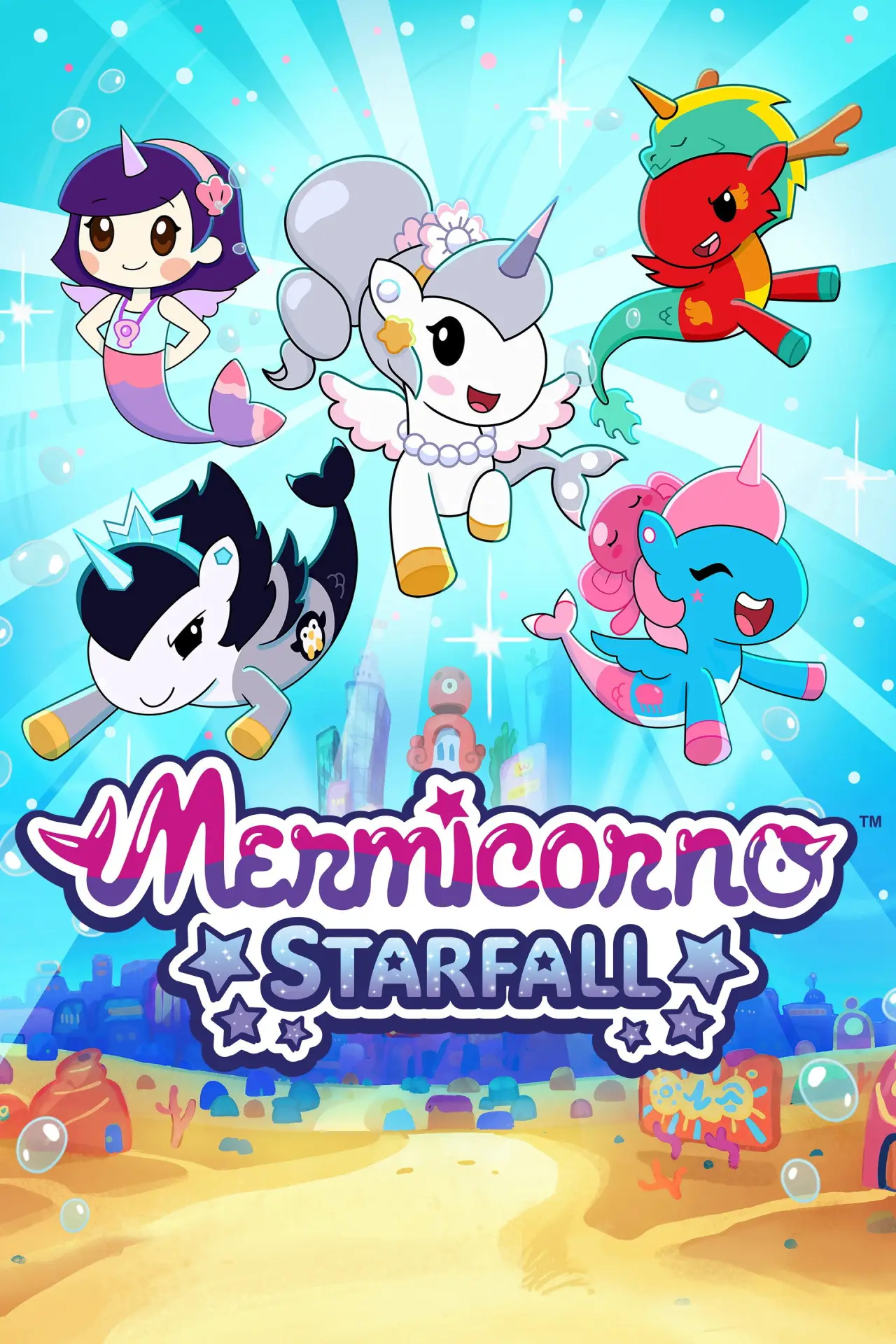Постер к сериалу "Mermicorno: Starfall"