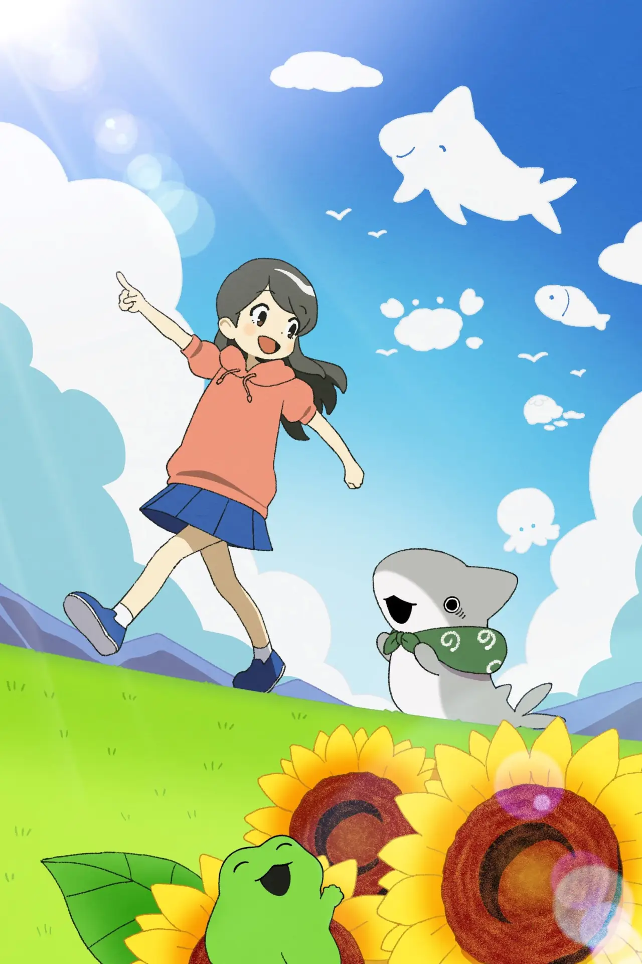 Постер к сериалу "おでかけ子ザメ"
