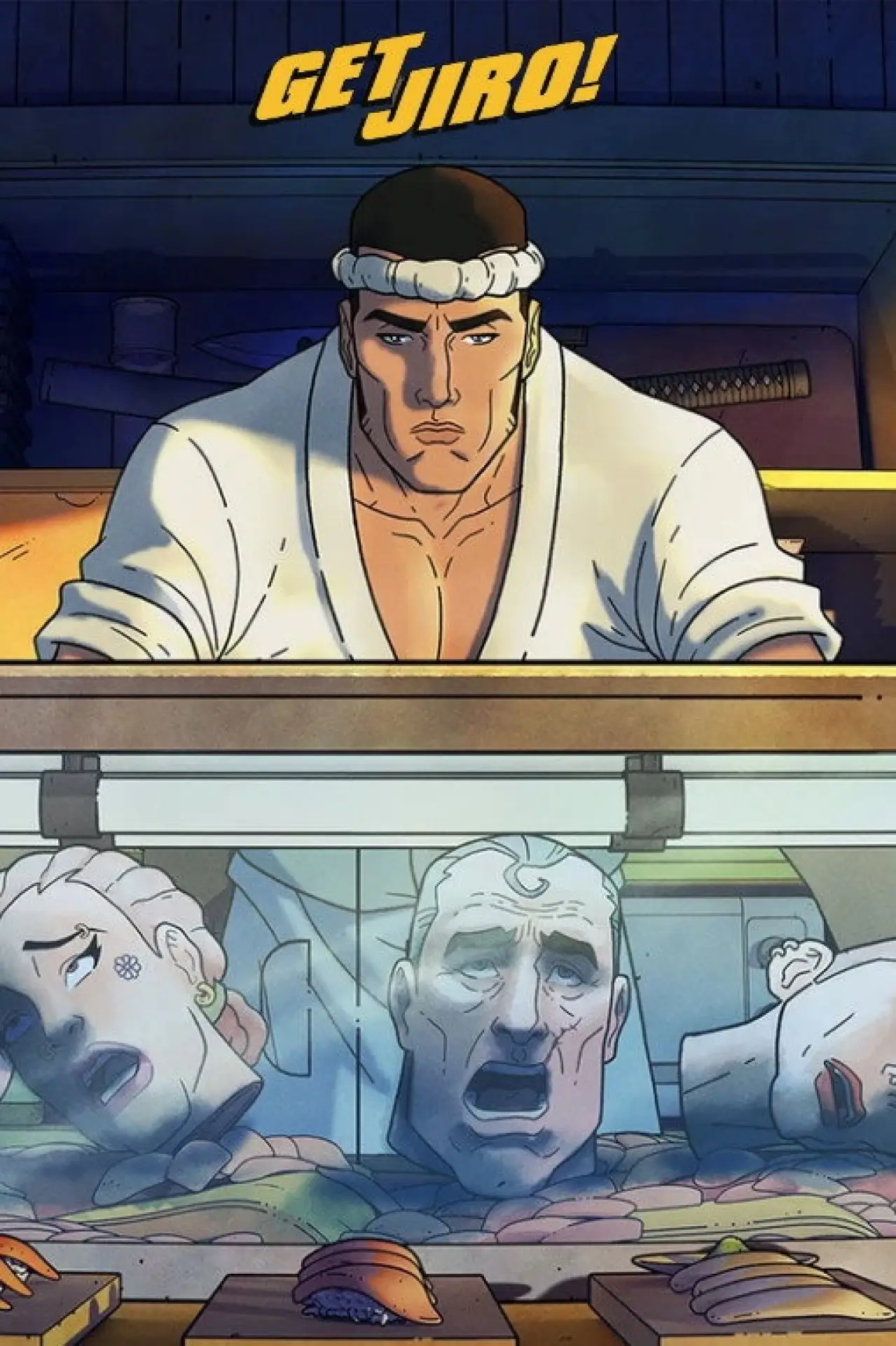 Постер к сериалу "Get Jiro"