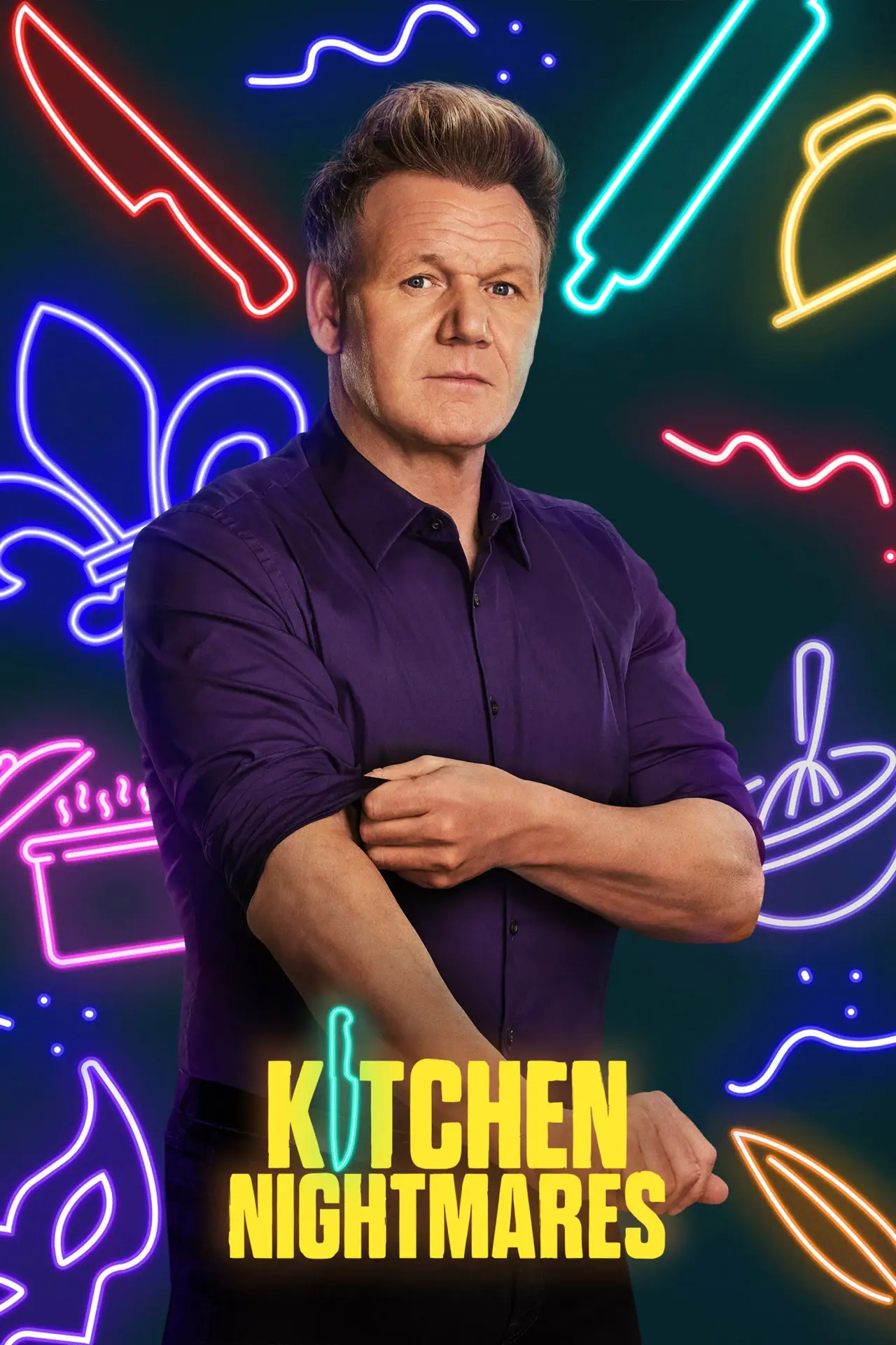 Постер к сериалу "Кошмары на кухне"