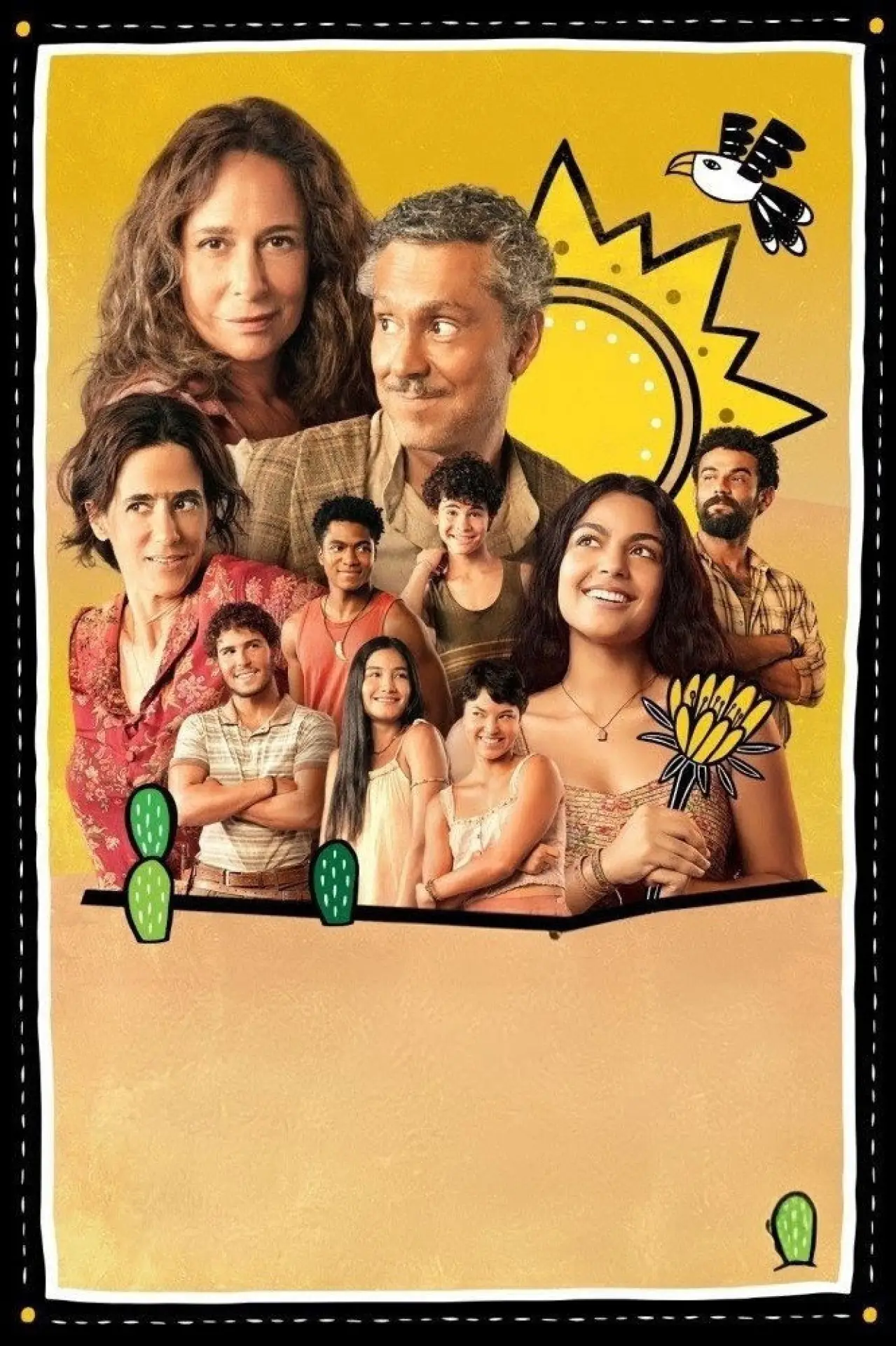 Постер к сериалу "No Rancho Fundo"