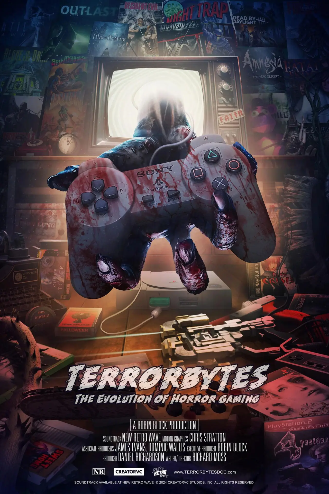 Постер к сериалу "TerrorBytes: The Evolution of Horror Gaming"