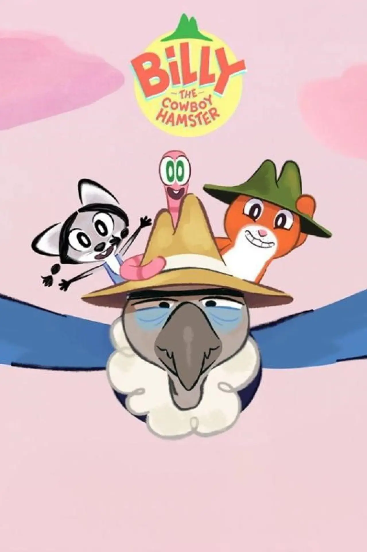 Постер к сериалу "Billy, le hamster cowboy"