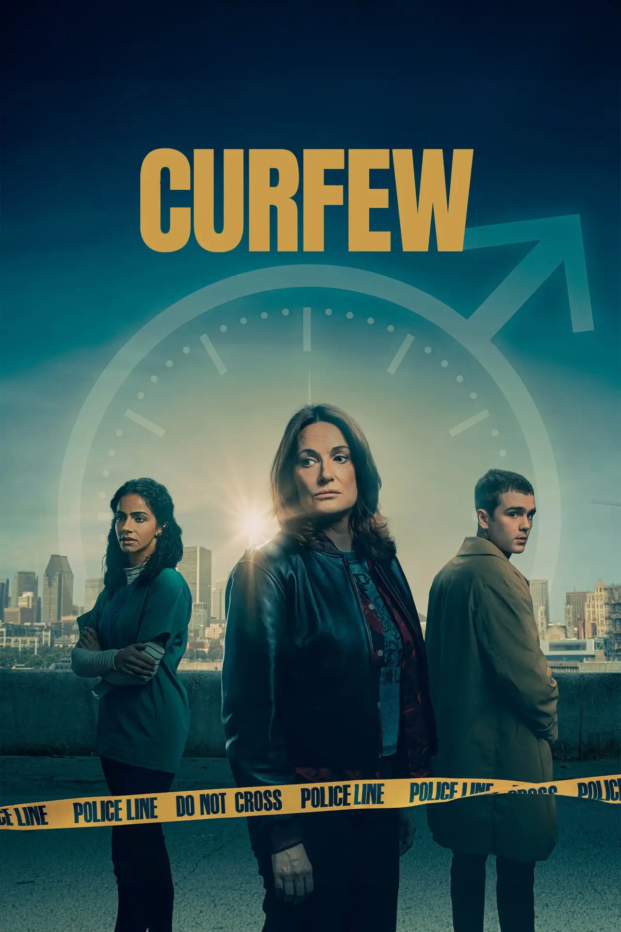 Постер к сериалу "Curfew"
