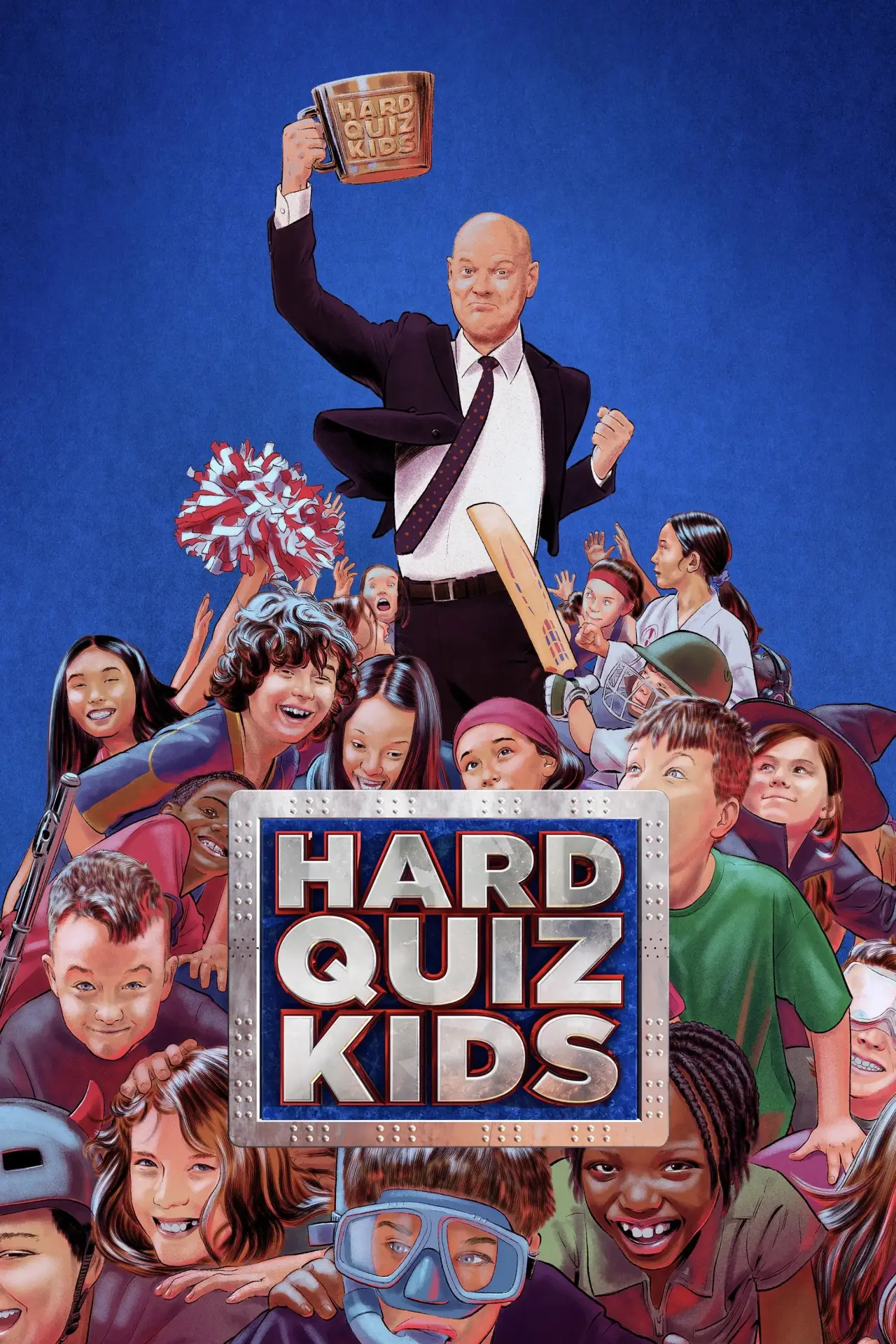 Постер к сериалу "Hard Quiz Kids"