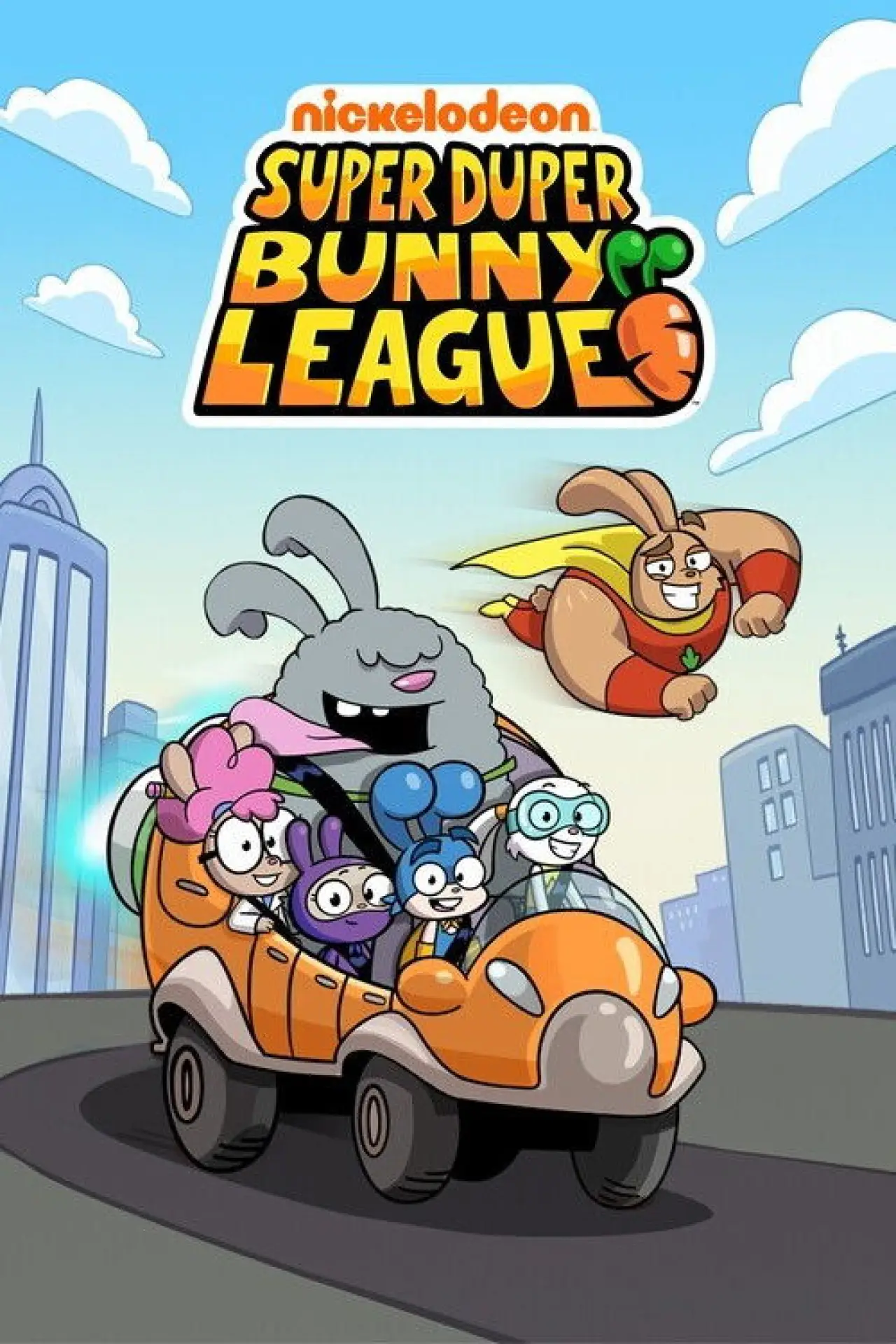 Постер к сериалу "Super Duper Bunny League"