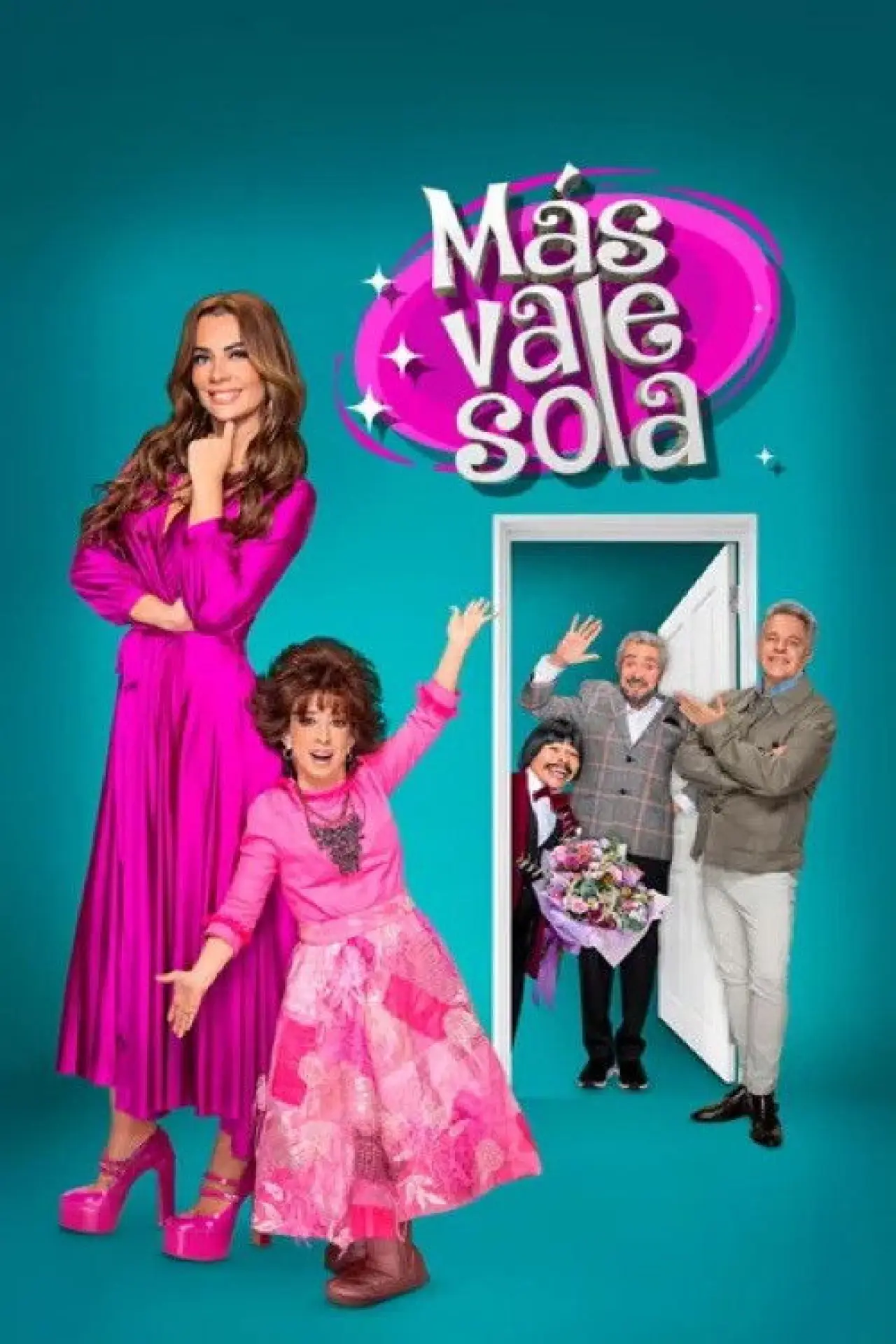 Постер к сериалу "Más vale sola"