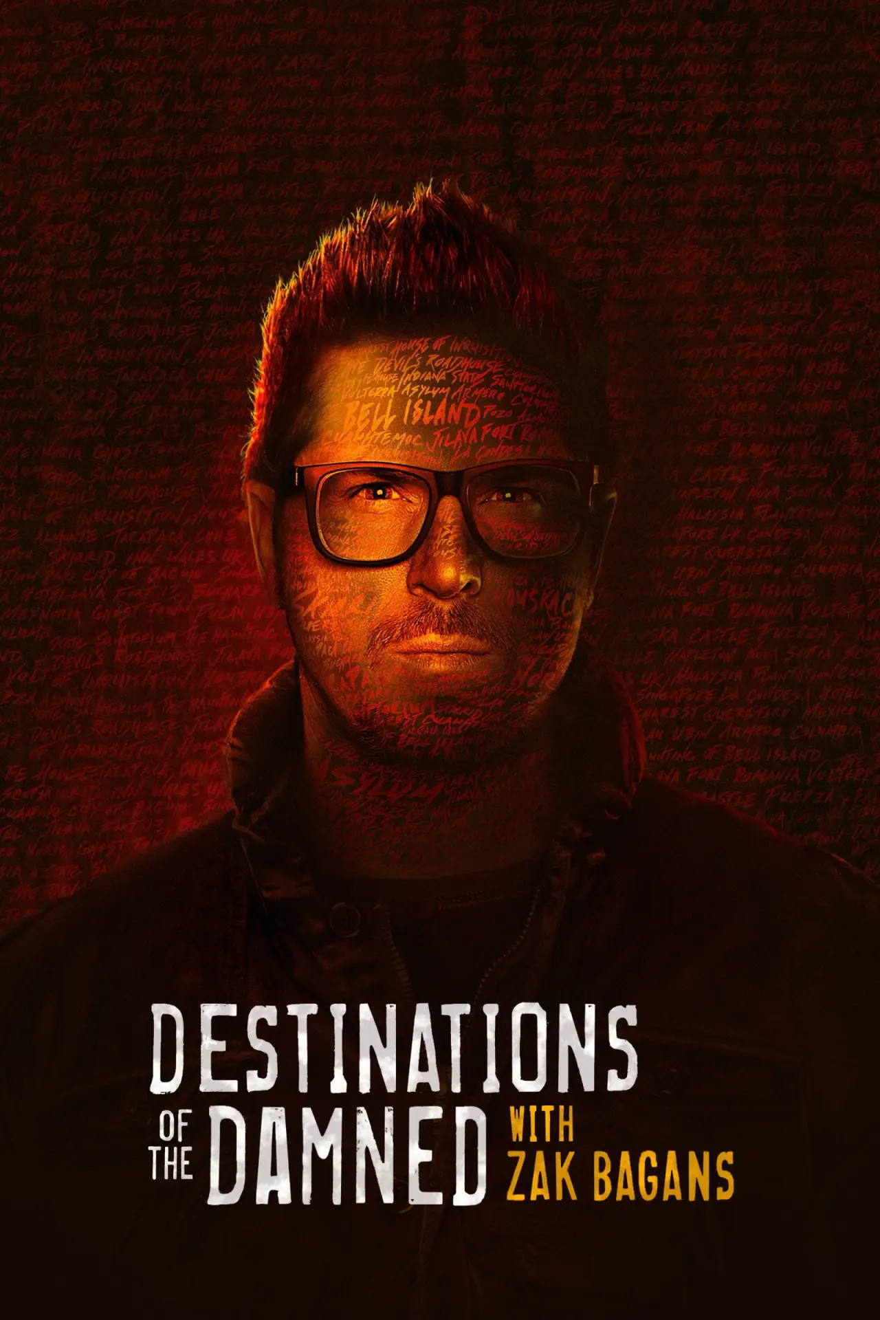 Постер к сериалу "Destinations of the Damned with Zak Bagans"